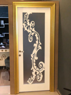 Door Design Decor Free DXF File, Free Vectors File