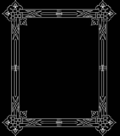 Mirror Frame 0472 Free DXF File, Free Vectors File
