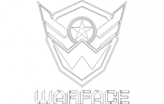 Warface Free DXF File, Free Vectors File