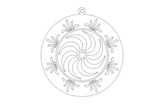 First Ring Free DXF File, Free Vectors File