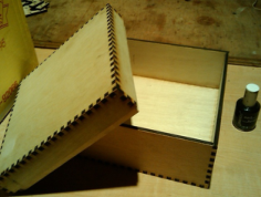 Small Box Free DXF File, Free Vectors File