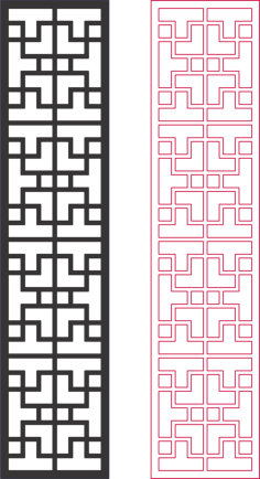 Dxf Pattern Designs 2D Grille Free DXF File, Free Vectors File