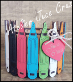 Pencil Pen Holder Free DXF File, Free Vectors File