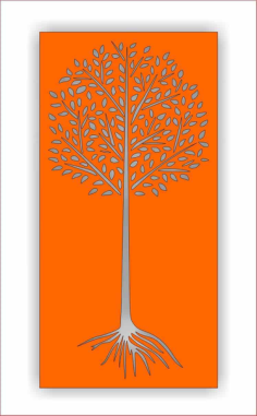 Laser Cutting Tree Screen Pattern Free Vector, Free Vectors File