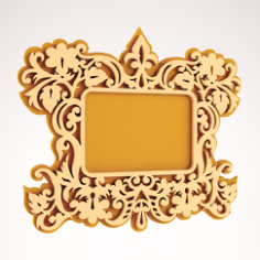 Wooden Mirror Cnc Project Free DXF File, Free Vectors File