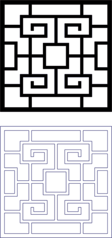 Dxf Design Grille Pattern Free DXF File, Free Vectors File