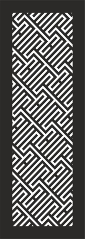 Abstract Striped Geometric Seamless Pattern Vector Free DXF File, Free Vectors File