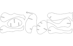 Giraffe Free DXF File, Free Vectors File