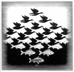 Escher Free DXF File, Free Vectors File