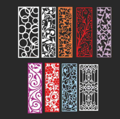 Ornamental Pattern Collection Free Vector, Free Vectors File