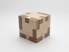 Puzzle Cube Laser Cut Free DXF File, Free Vectors File