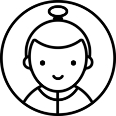 Angel Outline Svg File, Free Vectors File