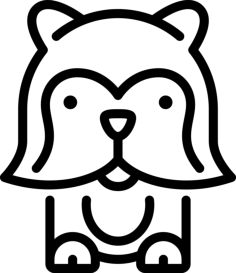 Animal Sketch Style Svg Vector, Free Vectors File