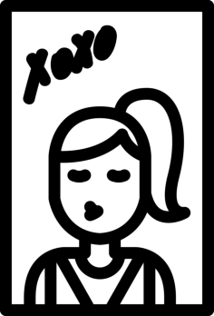 Autograph Line Art Svg Vector, Free Vectors File