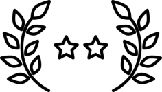 Award Outline Icon Svg Set, Free Vectors File