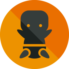 Baby Stencil Svg Design File, Free Vectors File