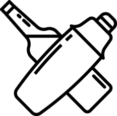 Bartender Sketch Style Svg Vector, Free Vectors File