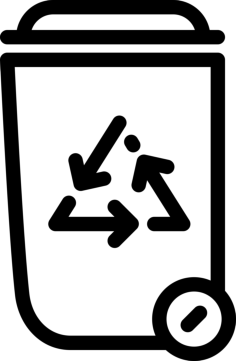 Bin Stencil Svg Design File, Free Vectors File