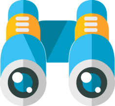Binoculars Sketch Drawing Svg, Free Vectors File