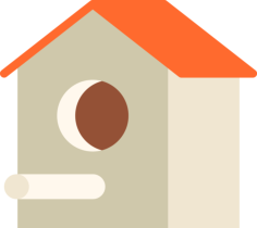 Birdhouse Cad Style Svg Vector, Free Vectors File