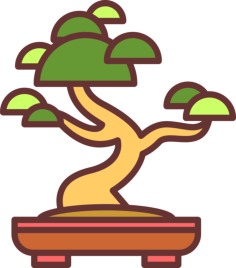 Bonsai Vinyl Svg File, Free Vectors File