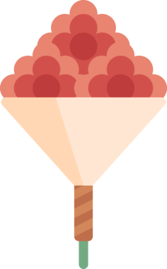 Bouquet Sticker Svg Vector, Free Vectors File