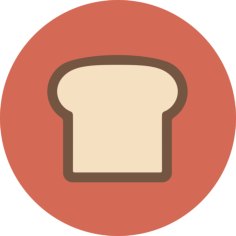 Bread Sticker Svg Vector, Free Vectors File