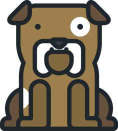 Bulldog Silhouette Svg Vector, Free Vectors File