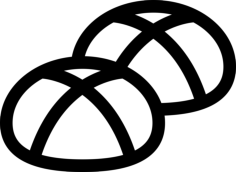 Buns Sketch Svg Vector, Free Vectors File
