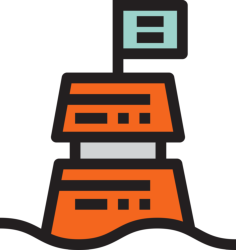 Buoy Icon Svg Vector, Free Vectors File