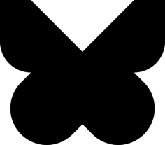 Butterfly Outline Drawing Svg Vector, Free Vectors File
