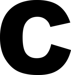 C Editable Svg Line Art, Free Vectors File