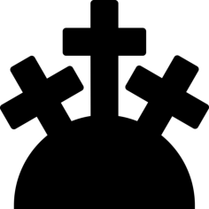 Calvary Icon Svg Vector, Free Vectors File