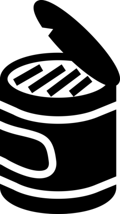 Can Silhouette Cutting Svg Files, Free Vectors File