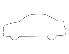 Car Coloring Sketch, Free Vectors File