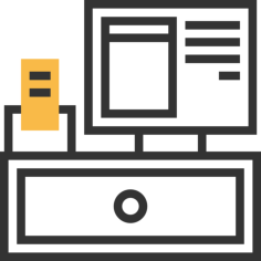 Checkout Editable Svg Line Art, Free Vectors File