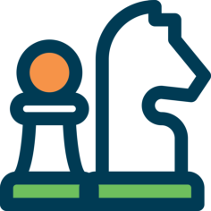 Chess Outline Svg Vector, Free Vectors File