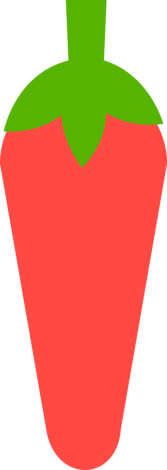 Chili Contour Svg Vector, Free Vectors File
