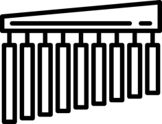 Chimes Vinyl Cutting Svg File, Free Vectors File