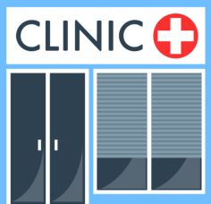 Clinic Sketch Drawing Svg, Free Vectors File