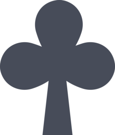 Clubs Outline Svg Vector, Free Vectors File