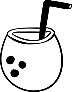Coconout Stencil Svg Vector, Free Vectors File