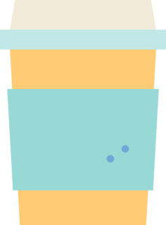 Coffee Outline Svg Vector, Free Vectors File