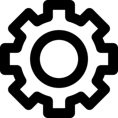Cogwheel Sketch Drawing Svg, Free Vectors File