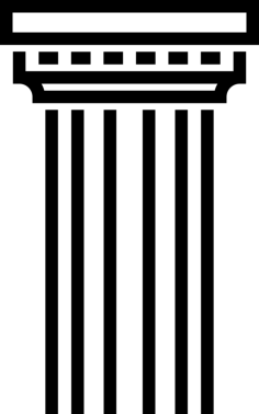 Column Tracing Svg Vector, Free Vectors File