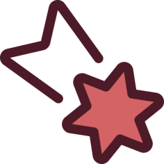 Comet Outline Svg File, Free Vectors File