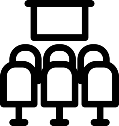 Conference Line Tracing Svg Vector, Free Vectors File
