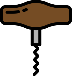 Corkscrew Outline Svg File, Free Vectors File