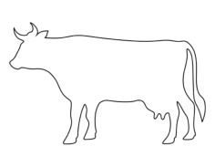Cow Kids Coloring Pages Pdf, Free Vectors File