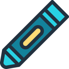 Crayon Sketch Style Svg Vector, Free Vectors File